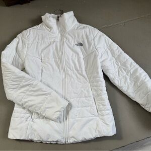 North Face White Puffer Jacket